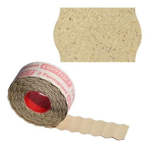 900 Graspapieretiketten für Handauszeichner, Format 25x16mm