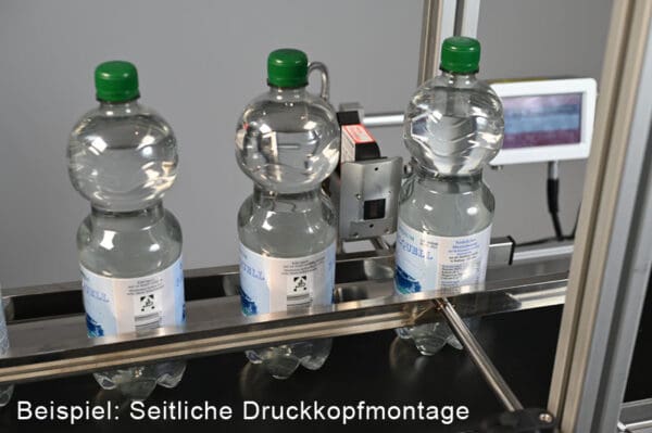 Seitliche Druckkopfmontage des Thermal Inkjet Systems